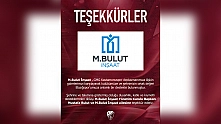 M. Bulut İnşaat'tan Elazığspor'a deplasman desteği