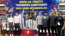 Minikler Taekwondo müsabakalarında Elazığ farkı