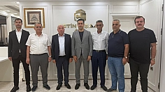 Elazığ TSO başkan adayı Ahmet Ballıca'dan Çetin İnşaat'a ziyaret