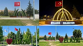 Elazığ'da şehrin görünümüne yeni dokunuşlar