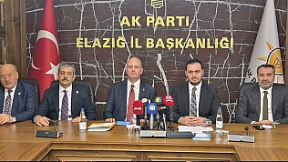 AK Parti Genel Merkez Heyeti Depremin Yıl Dönümünde Elazığ'da Sahadaydı