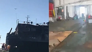 Karadeniz'de Türk gemisine saldırı: 1 ölü, 8 yaralı