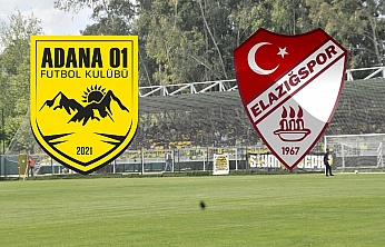 Adana 01 FK - Elazığspor maçı canlı anlatım