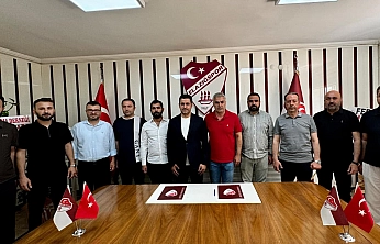 Ahmet Ballıca'dan, Başkan Toprak'a hayırlı olsun ziyareti
