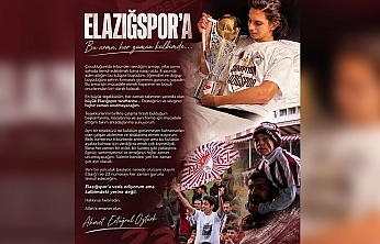 Ahmet Ertuğrul Öztürk Elazığspor'a veda etti