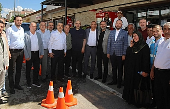 AK Parti Baskil'de tek yürek: 100 kişilik kadro sahaya indi