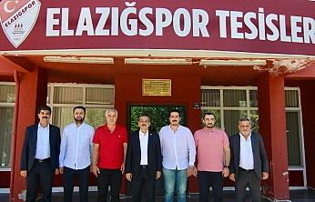 Ak Parti Elazığ Milletvekili Prof. Dr. Erol Keleş'ten Elazığspor'a ziyaret