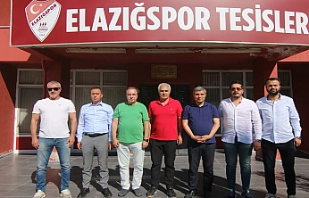 Akbıyık ve Kamaç'tan Başkan Ahmet Toprak'a hayırlı olsun ziyareti