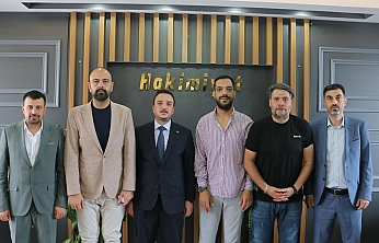 Anahtar Parti Elazığ Heyetinden Hakimiyet Gazetesi'ne ziyaret