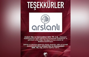 Arslanlı A.Ş.'den Elazığspor'a anlamlı destek