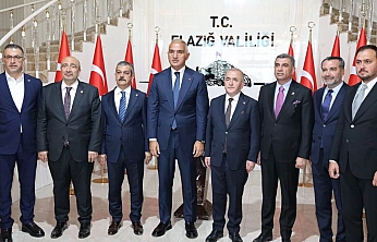 Bakan Ersoy'dan Elazığ Valiliği'ne ziyaret