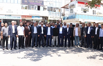 Başkan Alan'a yoğun ilgi