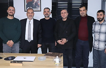 Başkan Alan'dan Aydın Ersöz'e ziyaret