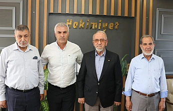 Başkan Dumandağ'dan Başkan Toprak'a ziyaret