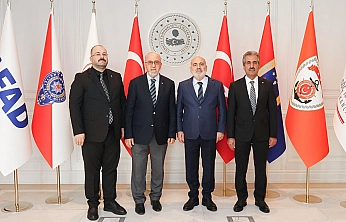 Başkan Dumandağ'dan İçişleri Bakan Yardımcılarına ziyaret