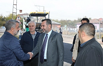 Başkan Şerifoğulları'nın saha temasları sürüyor