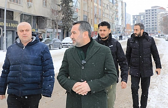 Başkan Şerifoğulları sahada incelemelerde bulundu