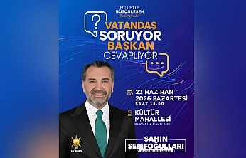 Başkan Şerifoğulları vatandaşların sorularını yanıtlayacak