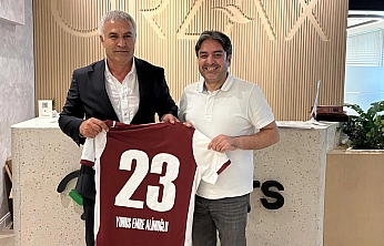 Başkan Toprak'tan Orzax CEO'su Yunus Emre Alimoğlu'na ziyaret