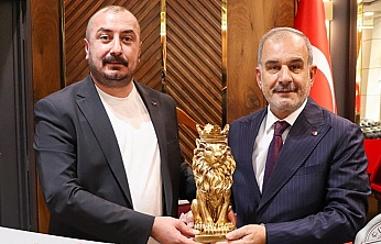 Behram Grup'tan İdris Alan'a hayırlı olsun ziyareti
