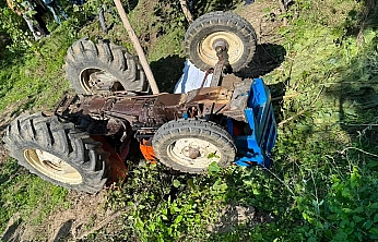 Devrilen Traktörün Altında Kalan Sürücü Hayatını Kaybetti