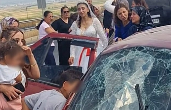 düğün konvoyu faciaya döndü: 2 ölü, 4 yaralı