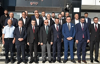 Dumandağ, Bakan Yardımcısı Aydoğdu ve İl Protokolünü ağırladı