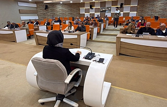 Elazığ belediye meclisi kasım ayı oturumları devam ediyor