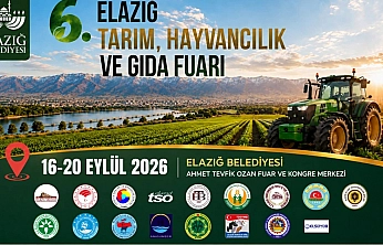 Elazığ Belediyesi 6. Tarım Fuarı başlıyor