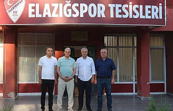 Elazığ Belediyesi Birim Müdürlerinden Başkan Toprak'a Hayırlı Olsun Ziyareti