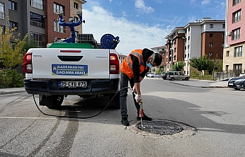 Elazığ Belediyesi'nden 12 ay kesintisiz larva mücadelesi