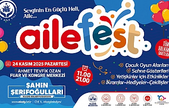 Elazığ Belediyesi'nden aile festivali