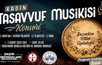 Elazığ Belediyesi'nden kadınlara özel tasavvuf musikisi konseri