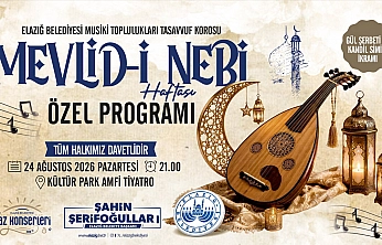 Elazığ Belediyesi'nden Mevlid-İ Nebi Haftası özel programına davet