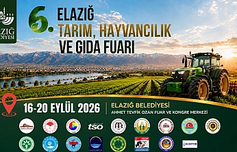 Elazığ Belediyesi tarafından 6. kez Tarım Fuarı düzenlenecek