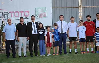 Elazığ Cumhuriyet Başsavcısı Aşkın Yeğin'den Elazığspor antrenmanına ziyaret