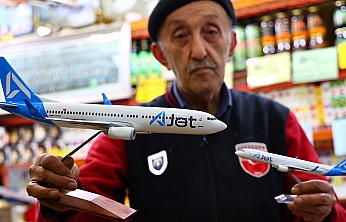 Elazığ'da 60 yıllık uçak tutkusuna A Jet'ten anlamlı jest