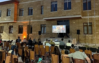 Elazığ'da açık hava sineması etkinliği