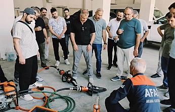 Elazığ'da AFAD'dan STK'lara enkaz eğitimi