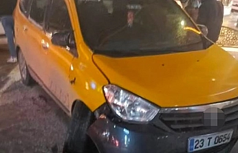 Elazığ'da alkollü şahıs çaldığı araçla kaza yaptı