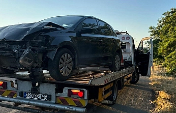 Elazığ'da araç takla attı: 1 Yaralı