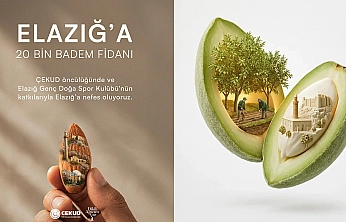 Elazığ'da atıl arazilere badem fidanı hamlesi