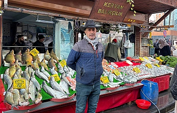 Elazığ'da Balık Azaldı, tezgahlarda durgunluk yaşanıyor