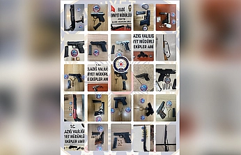 Elazığ'da bir ayda suça darbe: 89 firari tutuklandı