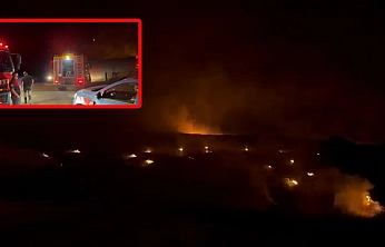 Elazığ'da dağlık alanda yangın çıktı