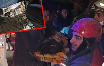 Elazığ'da depremde umut olan ses: 'Kedi sandım, bir çocuk çıktı'