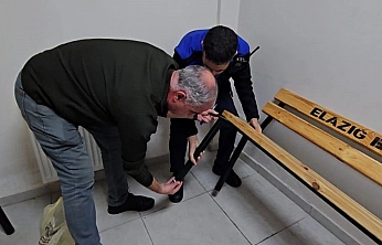 Elazığ'da dilencinin akıllara durgunluk veren saklama yöntemi