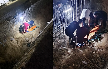 Elazığ'da facia: İstinat duvarından düştü