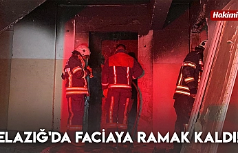 Elazığ'da faciaya ramak kaldı!