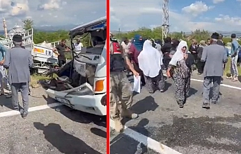 Elazığ'da feci kaza: 2 yaralı
